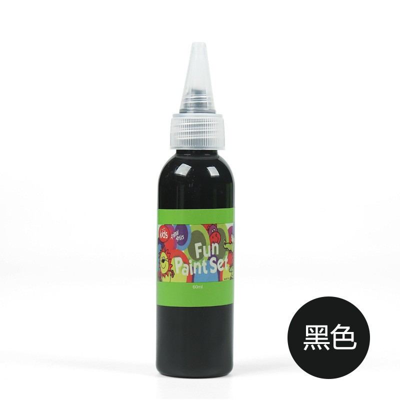 60Ml Water Black Finger Paint Clearance