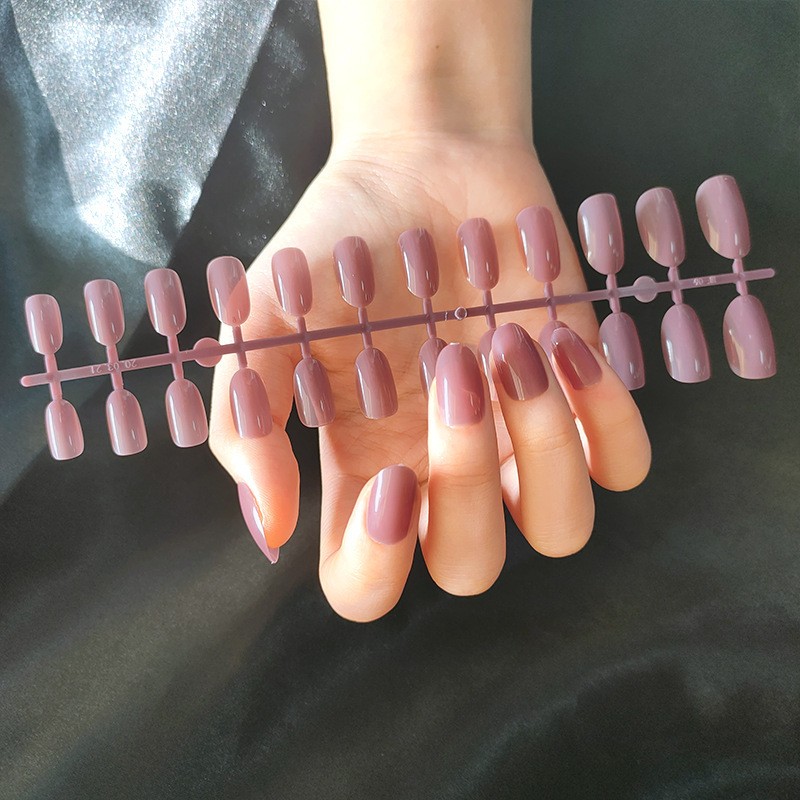 Tjp1077-Y13-B3 Jelly Bean Paste Strips Fake Nails