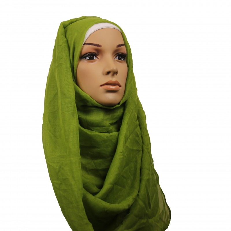 Light Green Large Maxi Hijab