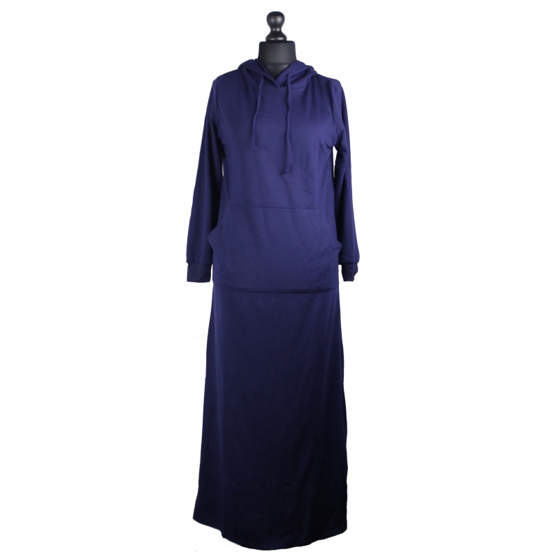 Hoody Abaya - Navy 52