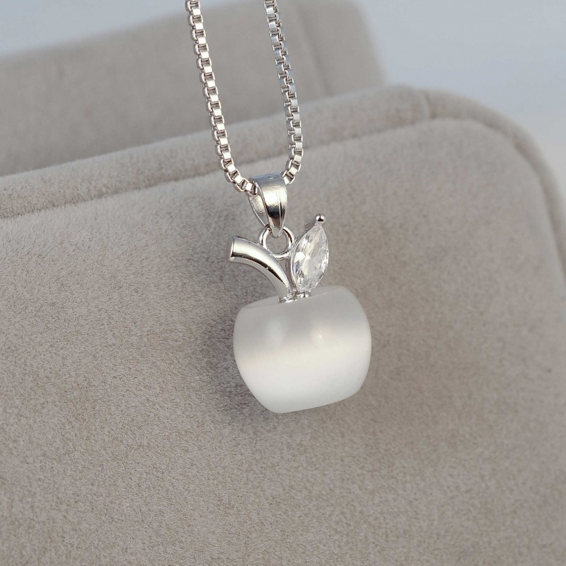 Ice Apple Polished Necklace