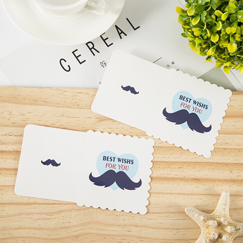 Heart Beard Greeting Card