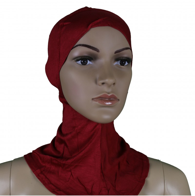 Red Hijab Full Underscarf