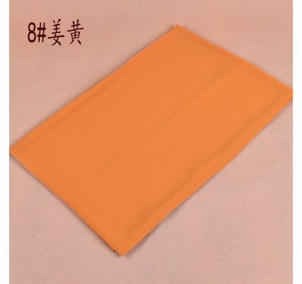 Turmeric Classic Chiffon Plain Maxi Hijab Clearance