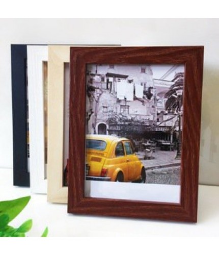 5 inches spreading frame white Composite Wood Photo Frame Clearance