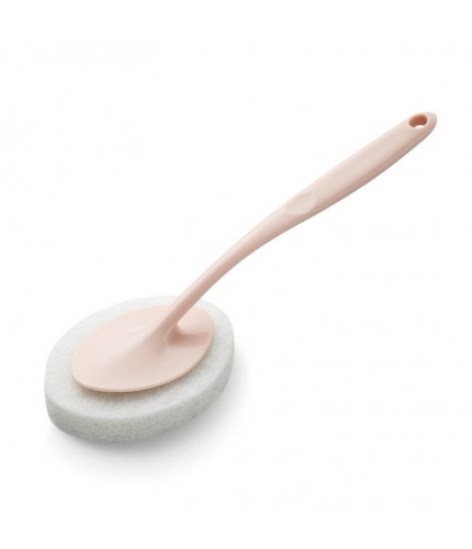 pink Bathroom Scouring Brush 