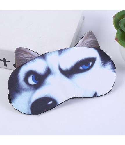 Pouting Husky Cotton Eye Mask  Clearance