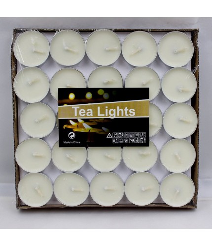 white width 3.5cm* diameter 0.9cm PackTea Lights