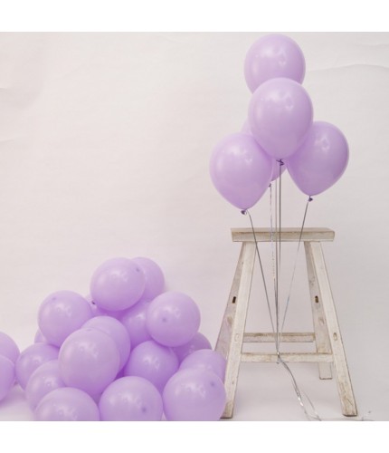 macaron purple Latex Balloon Pack  Clearance