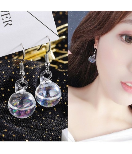 WH249 silver needle Korean Style Earrings  Clearance