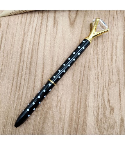 Refill black rod white point Crystal Pen Clearance