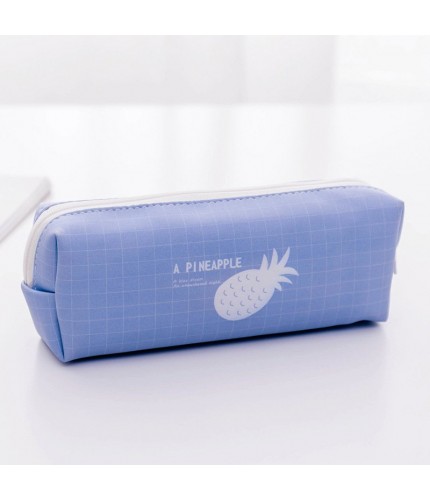 Octagon Blue Pineapple Creative Pencil Case Clearance