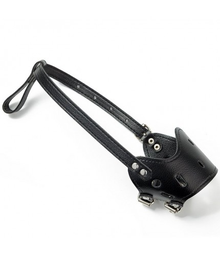 Black S Dog Anti Bite Muzzle  Clearance