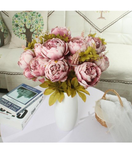 light pink Peony Artificial Flower Clearance