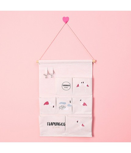 Beige Flamingo -7 Hanging Bedroom Storage Clearance
