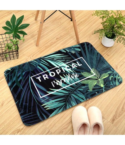 Tropical Summer 40*60cm thin section Trendy Bathroom Mat Clearance
