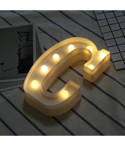LightC Alphabet LED Light Clearance
