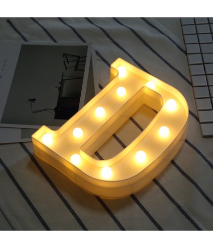 LightD Alphabet LED Light Clearance
