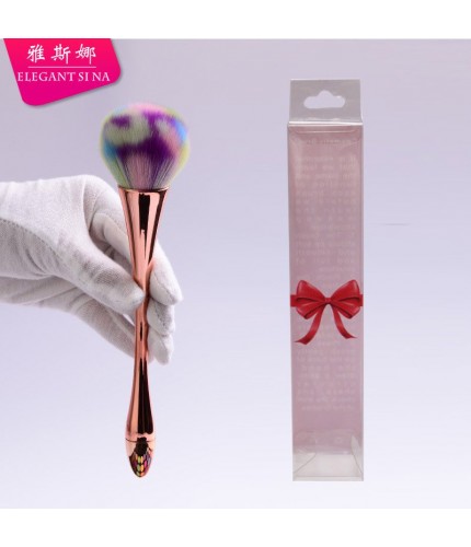 rose goldhair + pvc Makeup Brush  Clearance