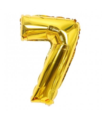 gold -7 Aluminium Foil Balloon 