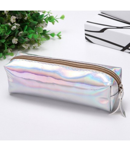 colourful silver Cylinder Pencil Case  Clearance