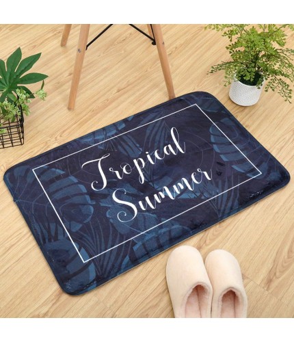 dense leaf 40*60cm thin section Trendy Bathroom Mat Clearance