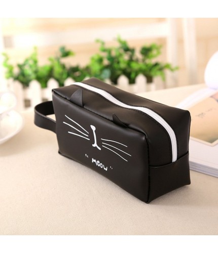 1394 black Simple Pencil Case 