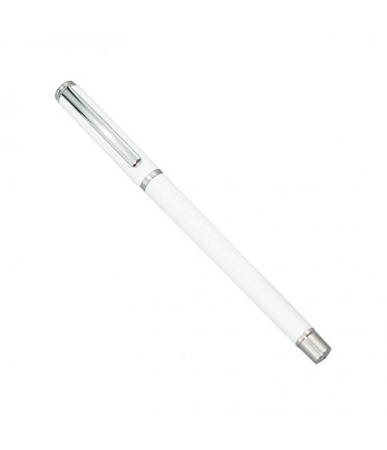 white pole 0.5mm Metallic Style Simple Gel Pen  Clearance