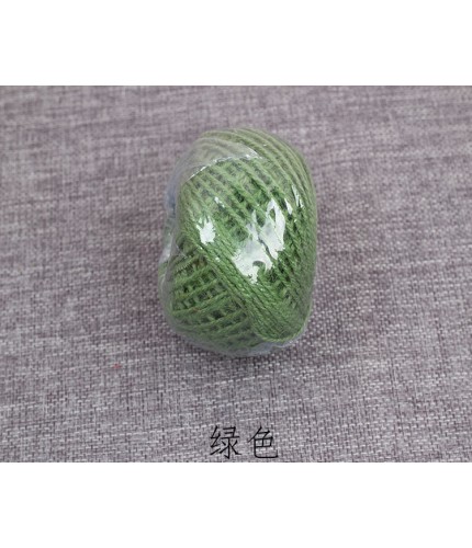 Green 2mm 50 meters Hemp String