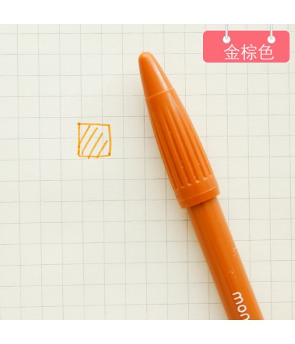 gold brown pencil head 0.5mm Watercolour Felt Tip Fiber Pen