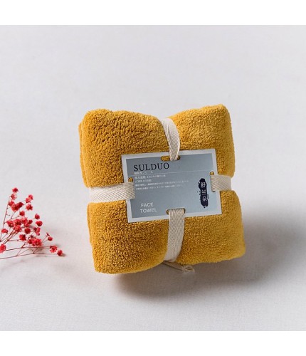 Yellow 36 * 80CM Quick Drying Towel