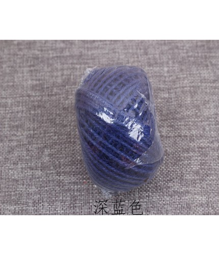 dark blue 2mm 50 meters Hemp String Clearance