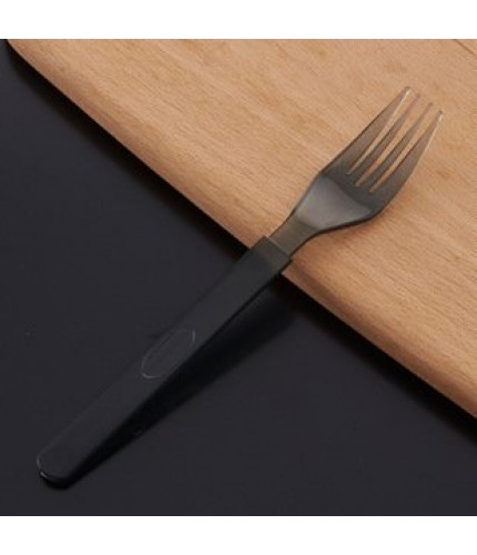 Translucent Black Fork Quality Disposable