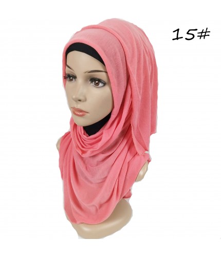 Watermelon Hemp Jersey Knit Hijab 