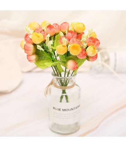 F17 Spring Star Bud Sunset Artificial Flowers