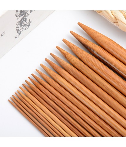 25Cm Short Needle 3.75Mm One Pair 4 Pieces Bamboo Knitting Needle Clearance