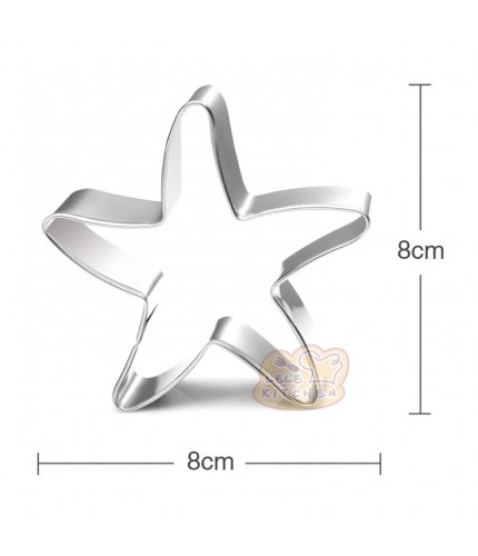 Starfish Stainless Steel Cutting Mold