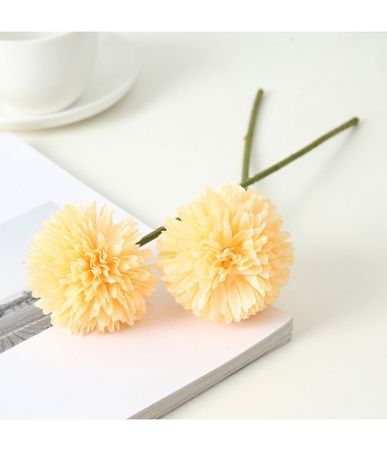 Yellow Chrysanthemum Artificial Flower