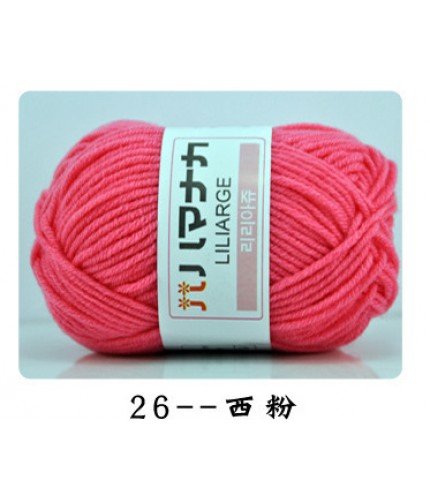 26 West Noodles Half Two Korean Milk Cotton Thick Yarn