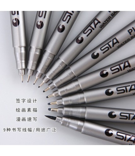0.3 STA Professional Line Pen Soft Brush Tip Clearance