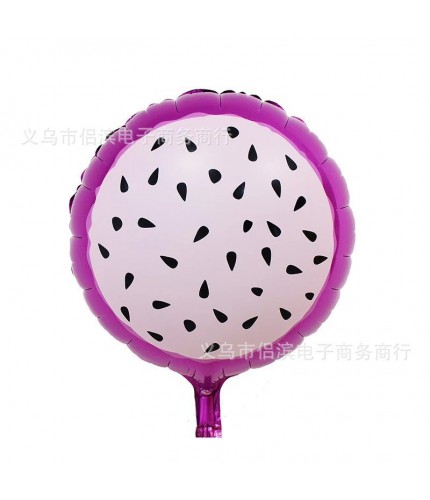 18 Inch Dragon Fruit Aluminium Foil Balloon