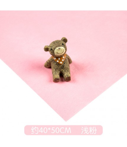 Light Pink-Leaflet 40Cmx50Cm DIY Felt Fabric
