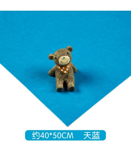 Sky Blue-Single Sheet 40Cmx50Cm DIY Felt Fabric