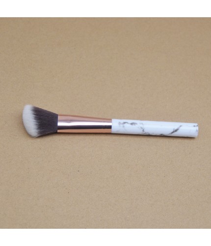 Marble Oblique Head Brush 15Cm Blush Makeup Brush