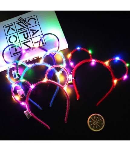 Mickey Hair Band 10 Lights Random Color Random Colour Headband Clearance