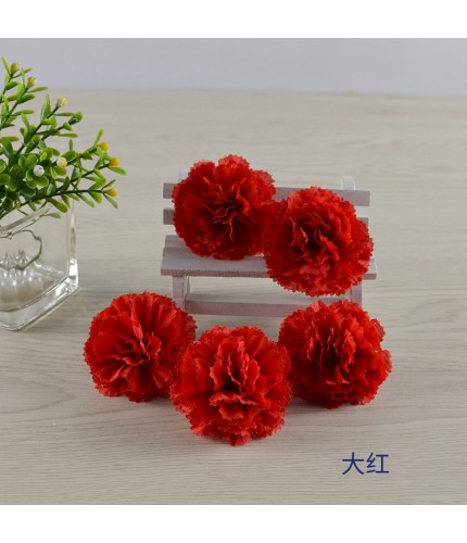 Reddiameter 5Cm Artificial Peony Head
