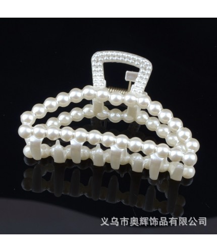 Crescent Style--Pearl Hair Pearl Hair Clip Clearance