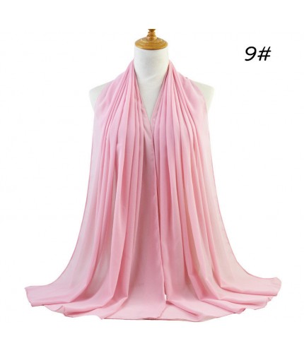 Classic Pink Soft Chiffon Crepe Hijab 