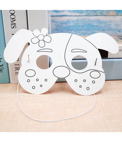 Blank Graffiti Mask 6 Puppy DIY Blank Mask