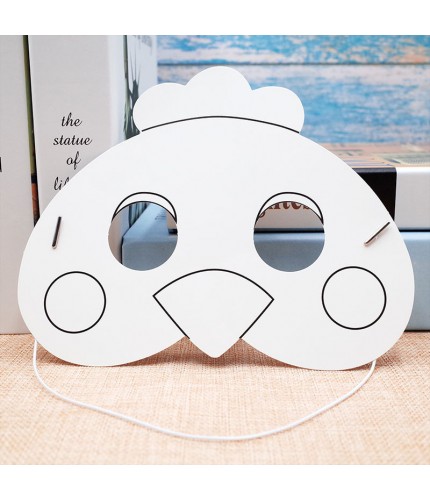Blank Graffiti Mask 9 Small Chicken DIY Blank Mask